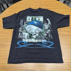 Vintage Family Guy Stewie Scarface Parody T-Shirt Who Do I Trust - Me!